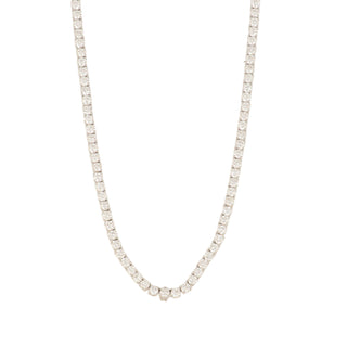 Tenenbaum Collection 18K White Gold Diamonds Line Necklace