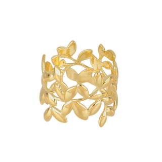 Estate Tiffany & Co. 18K Gold Olive Leaf Ring