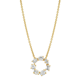 Michael M 18K Gold Diamond Pendant Necklace