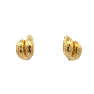 1990s LaLaounis 18K/22K Hoop Earrings