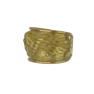 1980s David Webb 18K Gold Cuff Bracelet