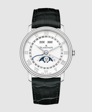 Load image into Gallery viewer, Blancpain Stainless Steel Villeret Quantième Complet
