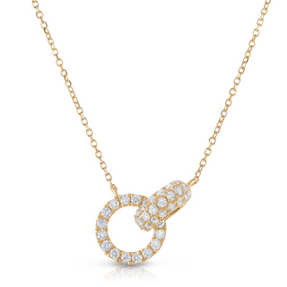 Tenenbaum Collection 18K Gold Diamonds Pendant Necklace