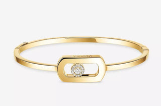 Messika 18K Gold Diamonds Bangle Bracelet