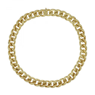 Estate Henry Dunay 18K Gold Curb Link Chain