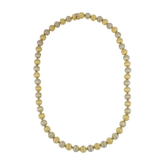 Vintage Buccellati 18K Gold Bead Necklace