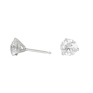 Tenenbaum Workshop 18K White Gold Diamond Stud Earrings