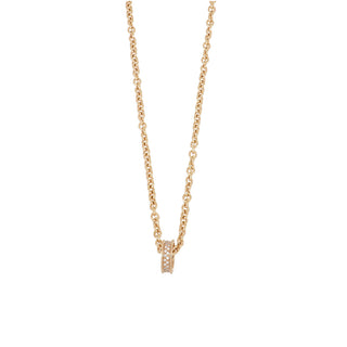 Antonio Papini 18K Rose Gold Diamond Drop