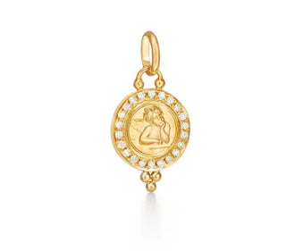 Temple St Clair 18K Gold Diamond Drop