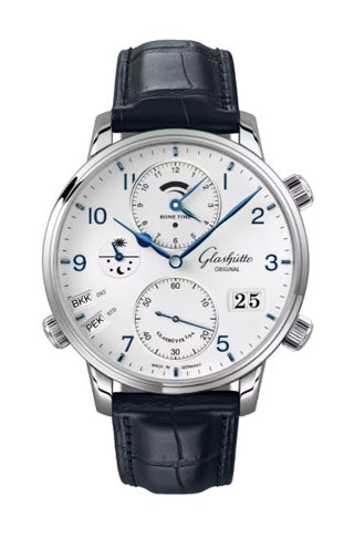 Glashütte Original Stainless Steel Senator Cosmopolite