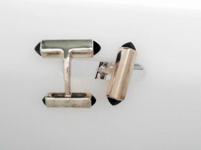 Silver Cufflinks/Stud