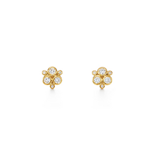 Temple St Clair 18K Gold Diamond Stud Earrings