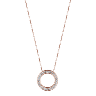 Verragio 18K Rose Gold Diamond Pendant Necklace