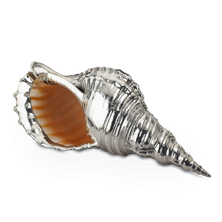 Buccellati Sterling Silver Coated Medium Charonio Tritonis Shell