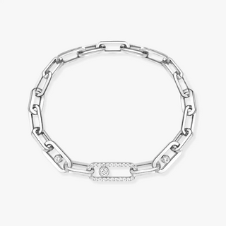 Messika 18K Gold Diamonds Link Bracelet