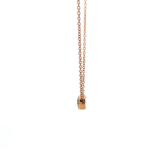 Antonio Papini 18K Rose Gold Diamond Drop