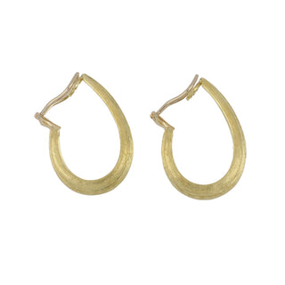 2000s Henry Dunay 18K Gold Hoop Earrings