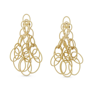 Buccellati 18K Gold Drop Earrings