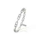 Messika 18K White Gold Diamonds Link Bracelet