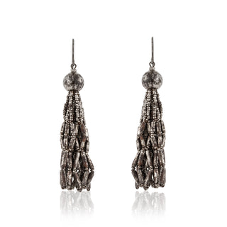 Victorian Cut-Steel Fringe Earrings