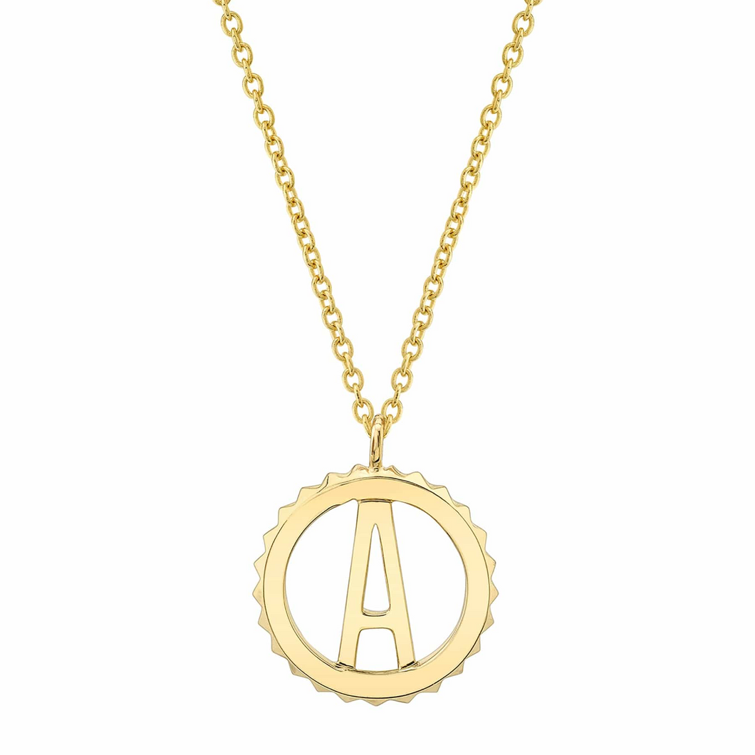 Michael M Yellow 14K Gold Medallion