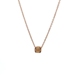 Antonio Papini 18K Rose Gold Diamond Drop