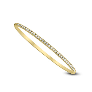 Tenenbaum Collection 18K Gold Diamonds Bangle Bracelet