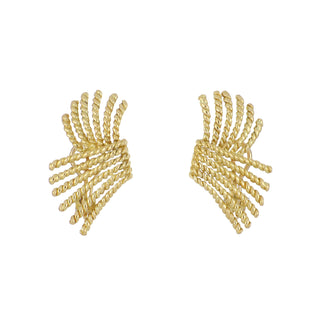 1990s Tiffany & Co. 18K Gold Clip Earrings