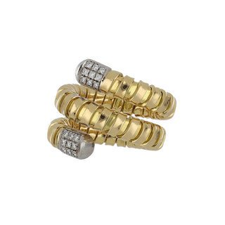 Antonio Papini Two-Tone 18K Gold Diamonds Other