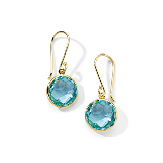 Ippolita 18K Gold Blue Topazes Drop Earrings