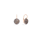 Pomellato 18K Rose Gold Diamonds Drop Earrings