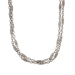 .800 Silver Link Necklace