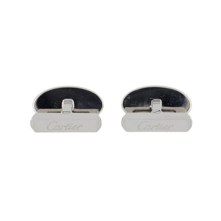 Estate Cartier Sterling Silver Cufflinks