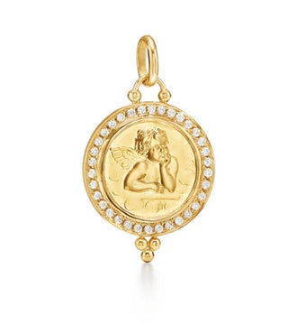 Temple St Clair 18K Gold Diamond Drop