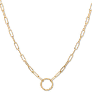 L. Klein 18K Gold Link Necklace