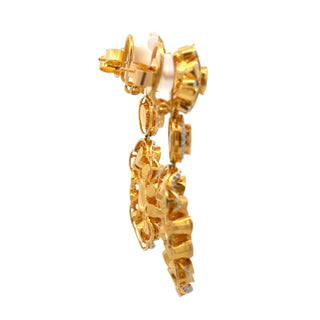 Tenenbaum Collection 18K Gold Diamond Drop Earrings