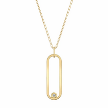 Load image into Gallery viewer, Michael M Yellow 14K Gold Round Cut Diamond Drop
