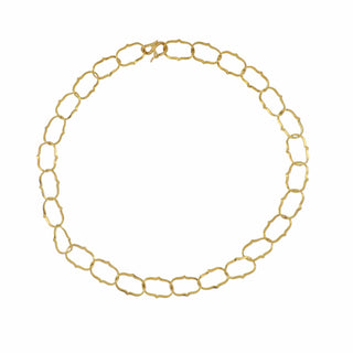 Estate Julius Cohen 22K Gold Link Necklace