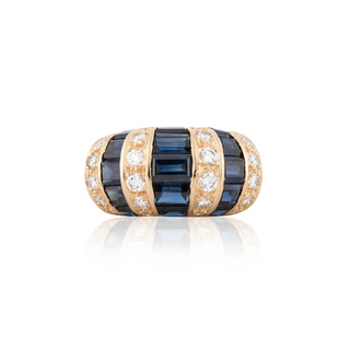 Oscar Heyman 18K Gold Diamonds Other with Sapphires