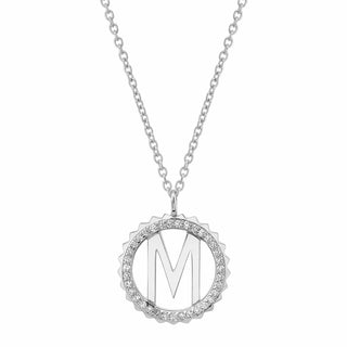 Michael M White 14K Gold Diamond Pendant Necklace