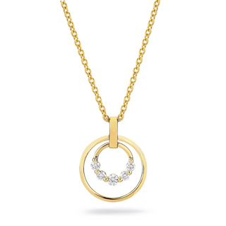 Michael M 14K Gold Diamond Pendant Necklace