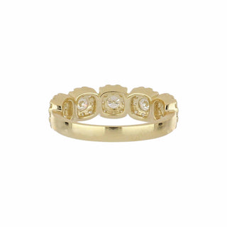 Tenenbaum Collection 14K Gold Round Brilliant-Cut Diamonds Half Band