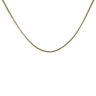 Victorian 9K Gold Longuard Necklace