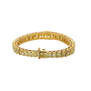 Tenenbaum Workshop 18K Gold Diamonds Line Bracelet