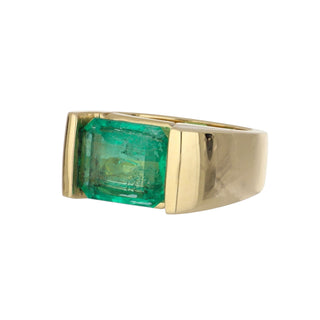 Tenenbaum Workshop 18K Gold Emerald Solitaire Ring