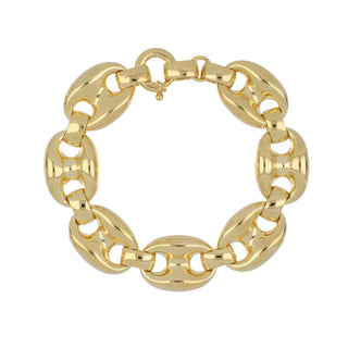 Antonio Papini 18K Gold Marine Link Bracelet