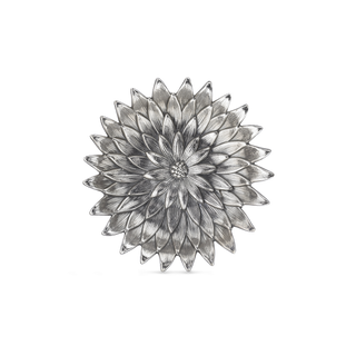 Buccellati Sterling Silver Small Anemone Flower Dish