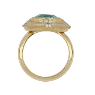 Tenenbaum Workshop 18K Gold Green/Blue Tourmaline with Diamonds