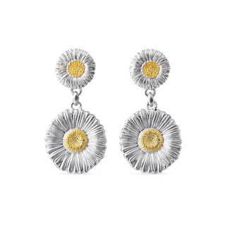 Buccellati Sterling Silver } Drop Earrings