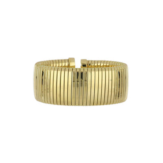 1990s 18K Gold Cuff Bracelet